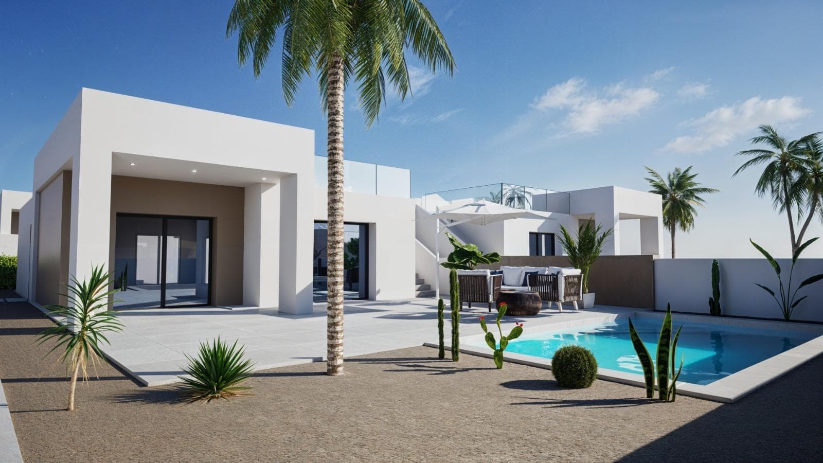 Moderne villa med 3 soverom og 2 bad – bilde 4