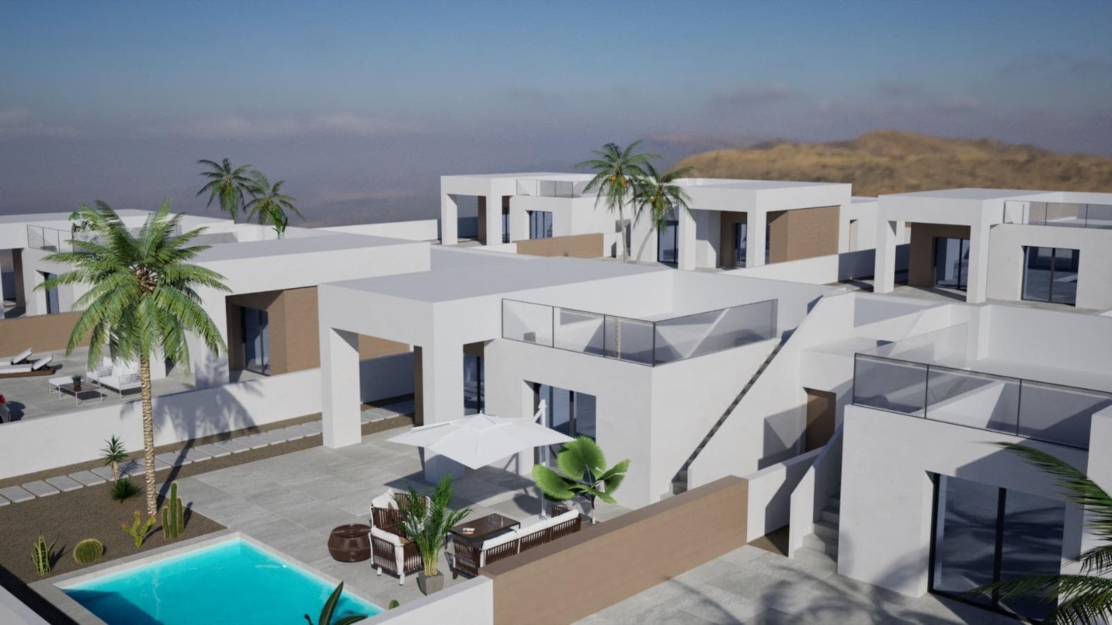 Moderne villa med 3 soverom og 2 bad – bilde 5