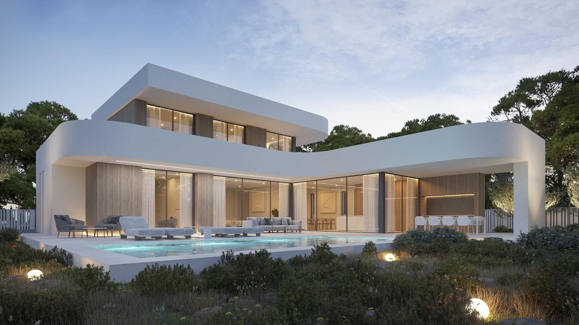 Villa de 4 dormitorios en Moraira