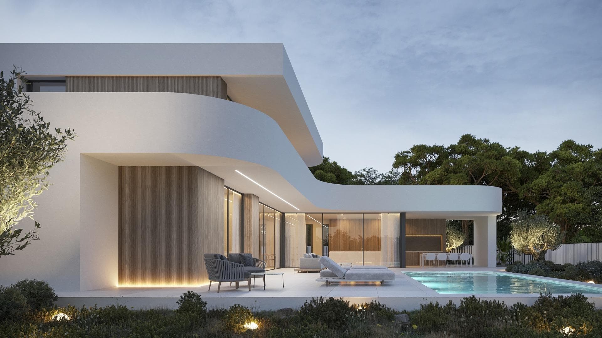 Villa med 4 soverom og 4 bad i Moraira-Teulada – bilde 2