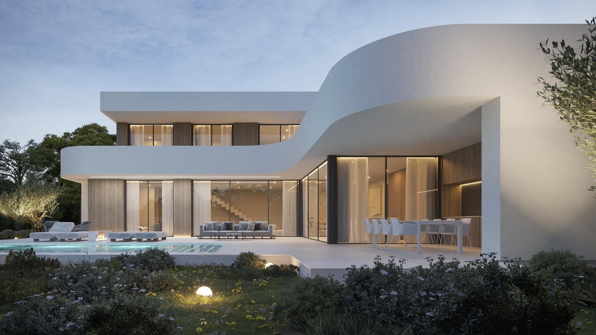 Villa med 4 soverom og 4 bad i Moraira-Teulada – bilde 3