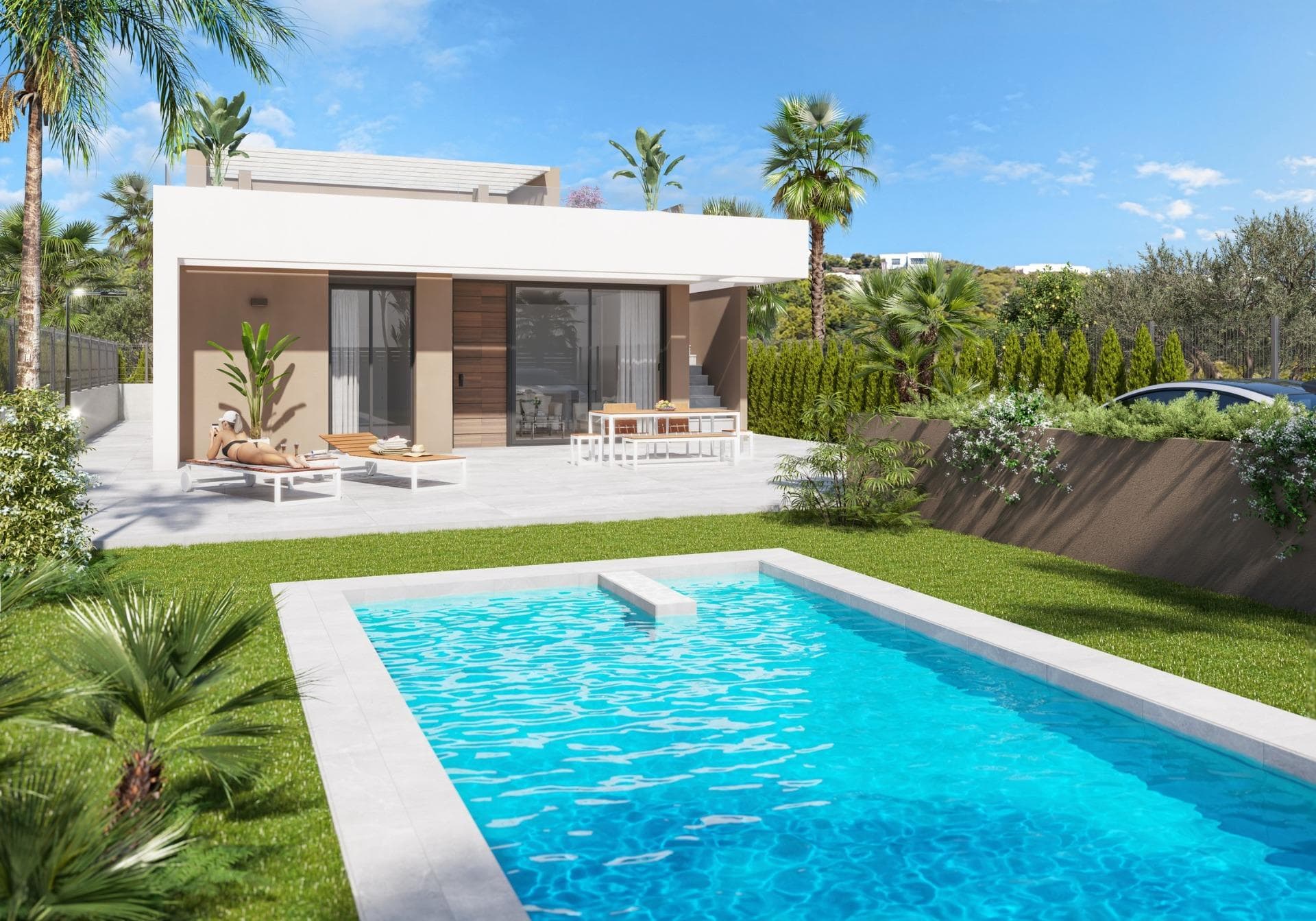 Villa de 3 dormitorios en Vera