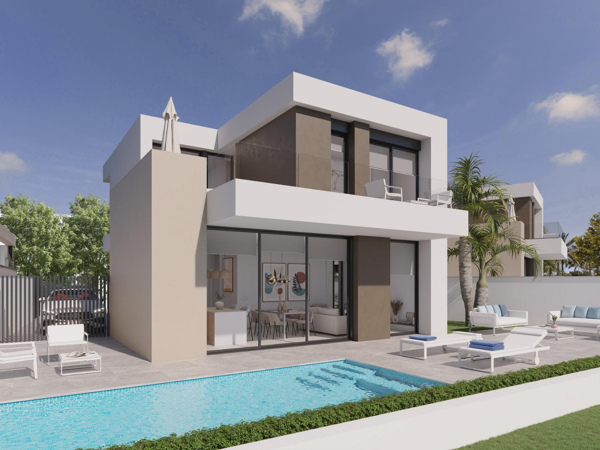 Villa de 3 dormitorios en Costa Calida