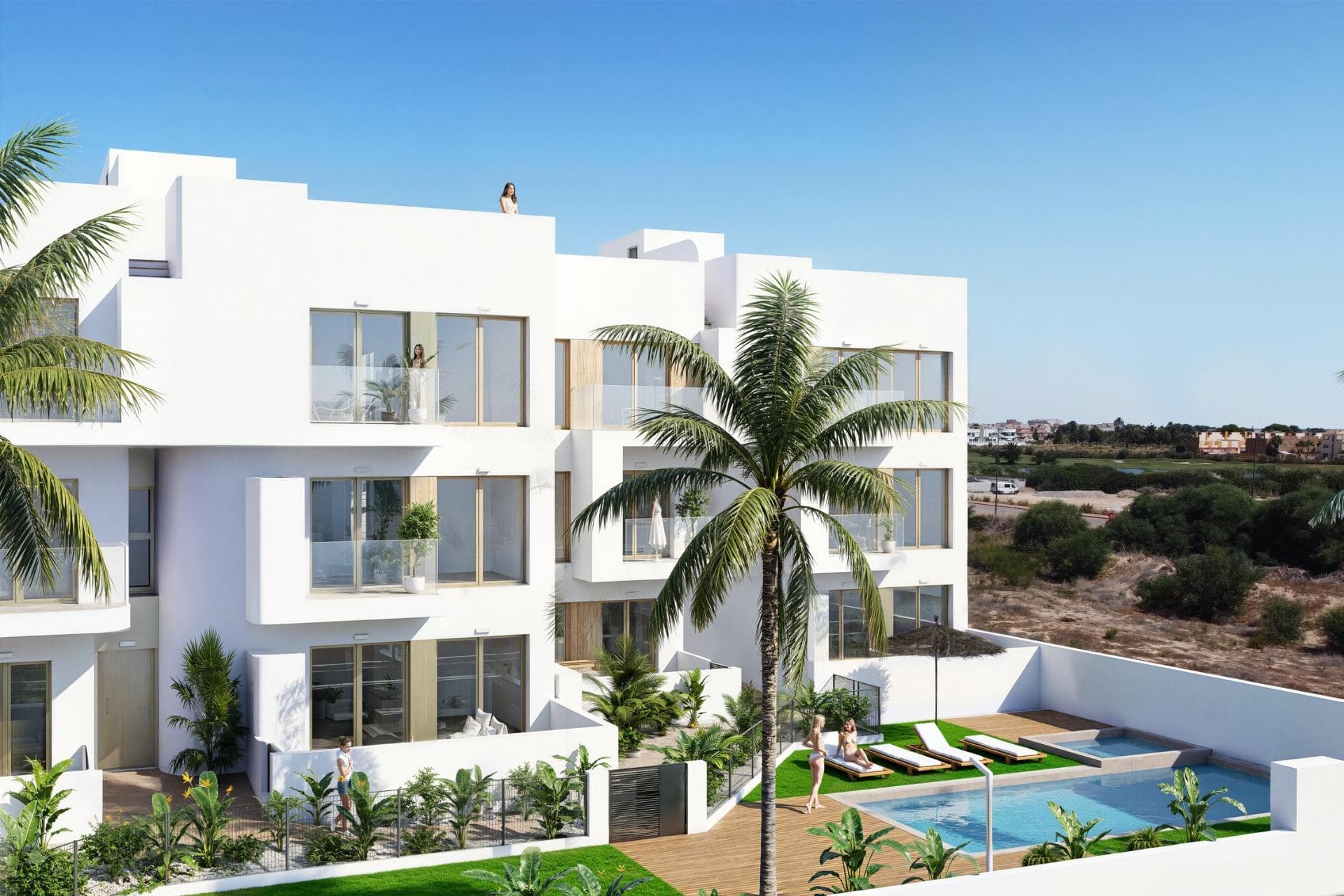 Apartamento de 2 dormitorios en Los Alcázares