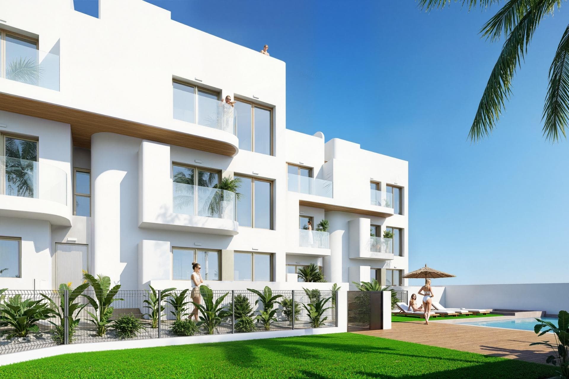 Apartamento de 3 dormitorios en Los Alcázares