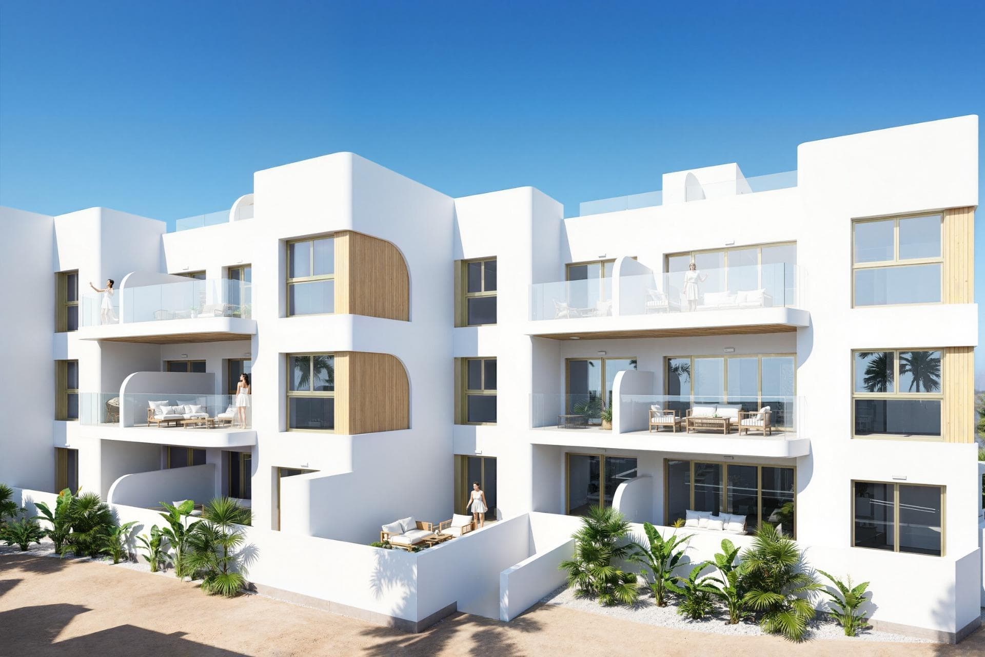 Apartamento de 2 dormitorios en Los Alcázares