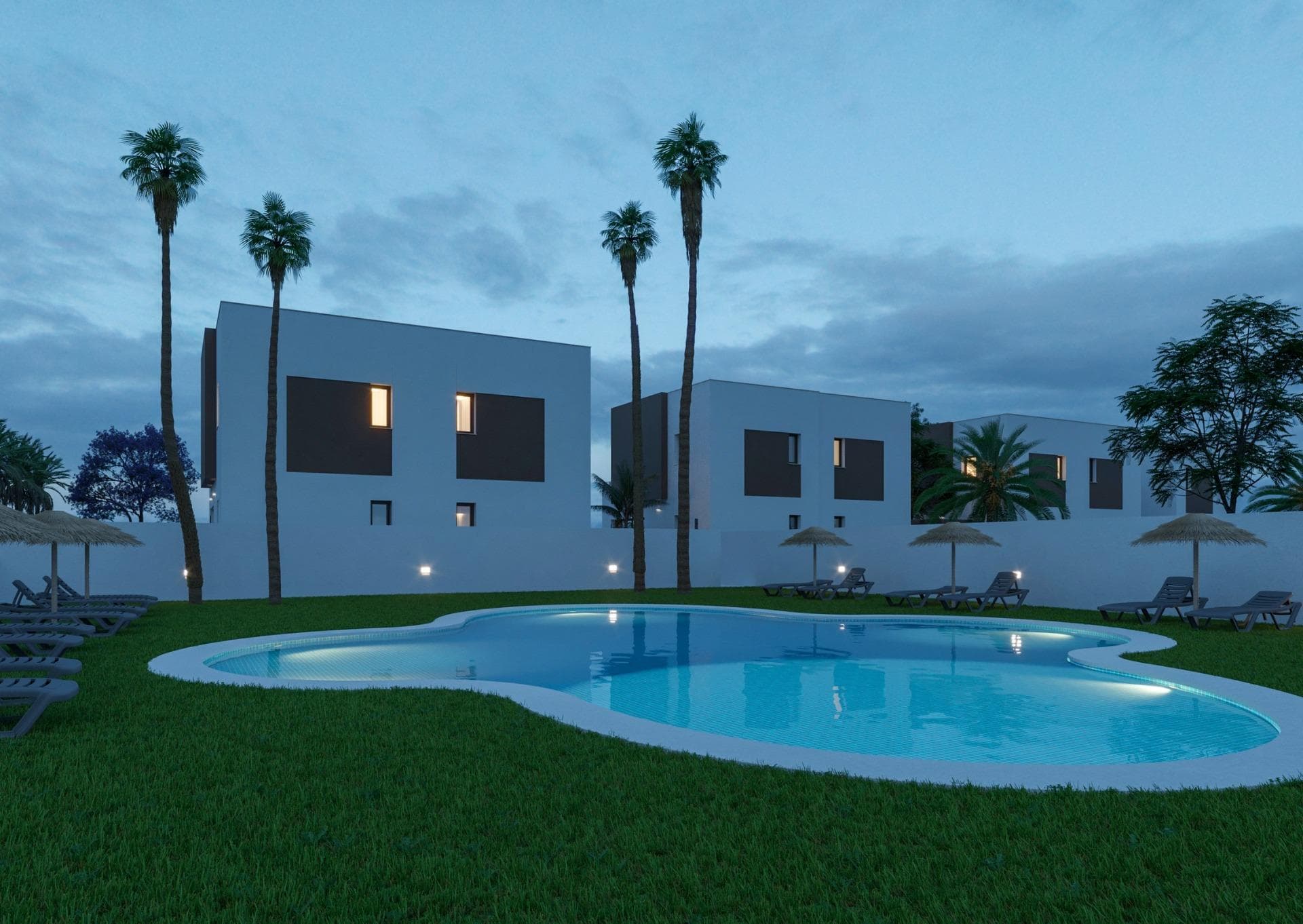 Chalet pareado de 3 dormitorios en Costa Blanca South