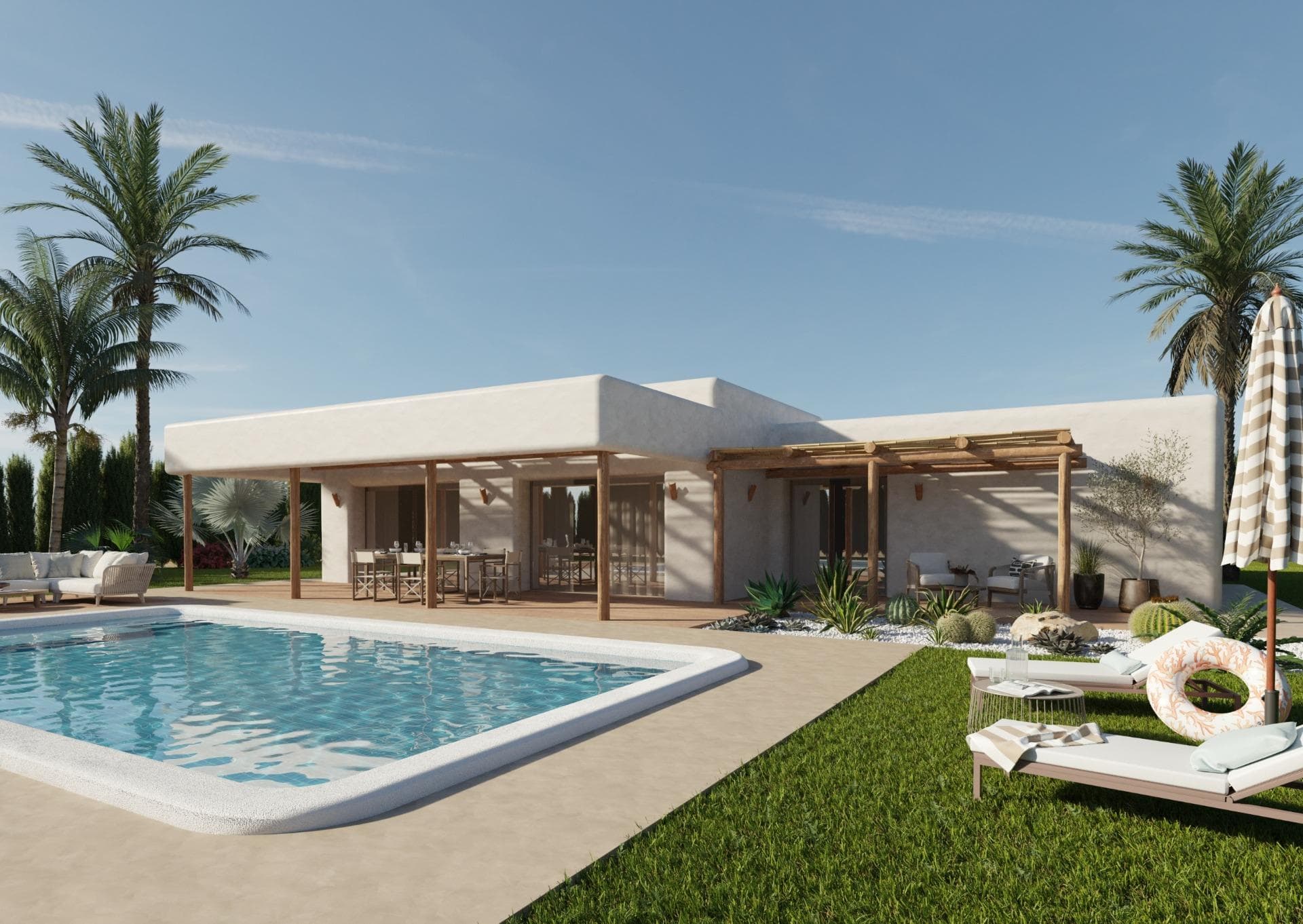 Villa de 2 dormitorios en Pinoso