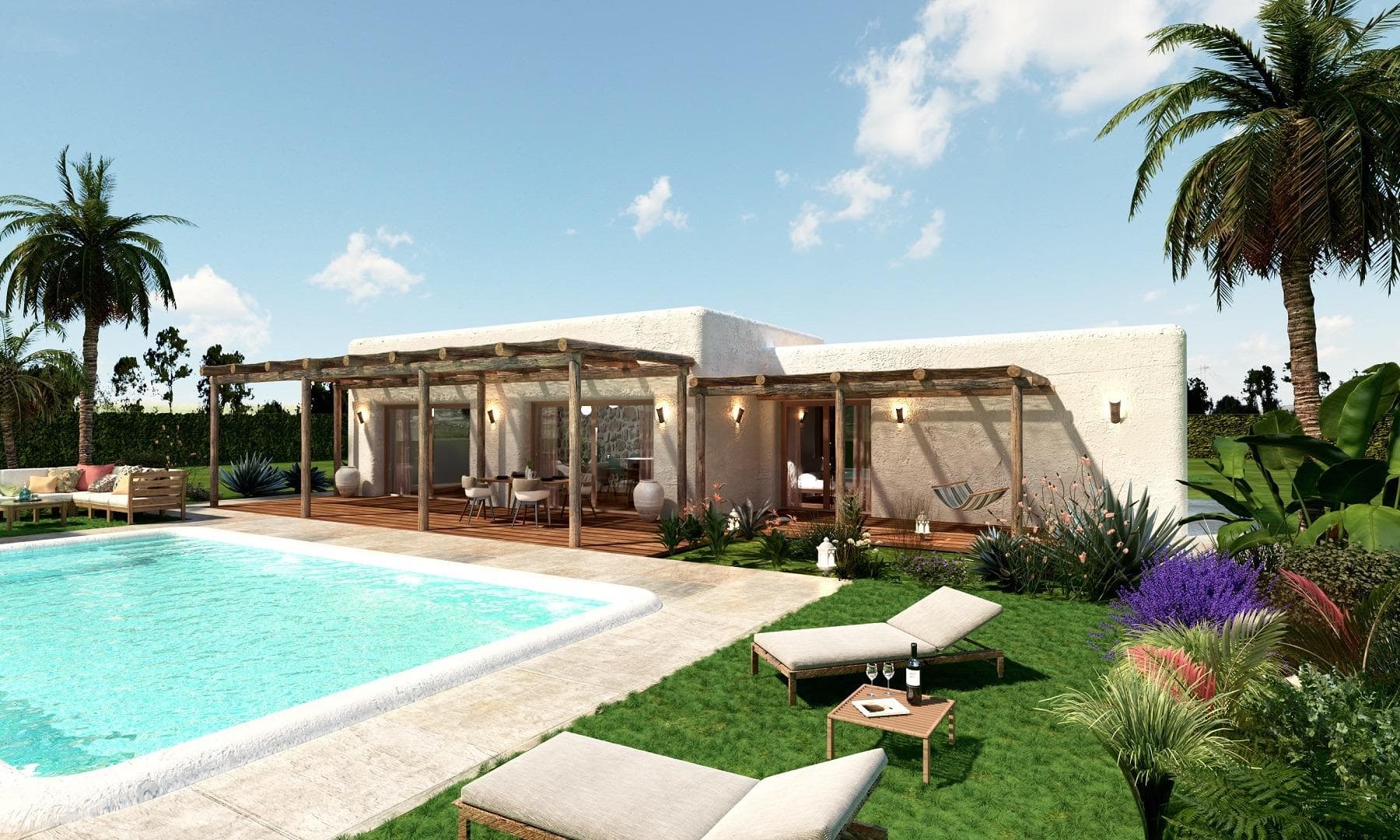 Villa de 3 dormitorios en Pinoso