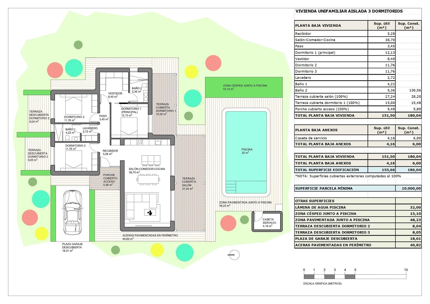 Villa med 3 soverom og 2 bad i Pinoso – bilde 7