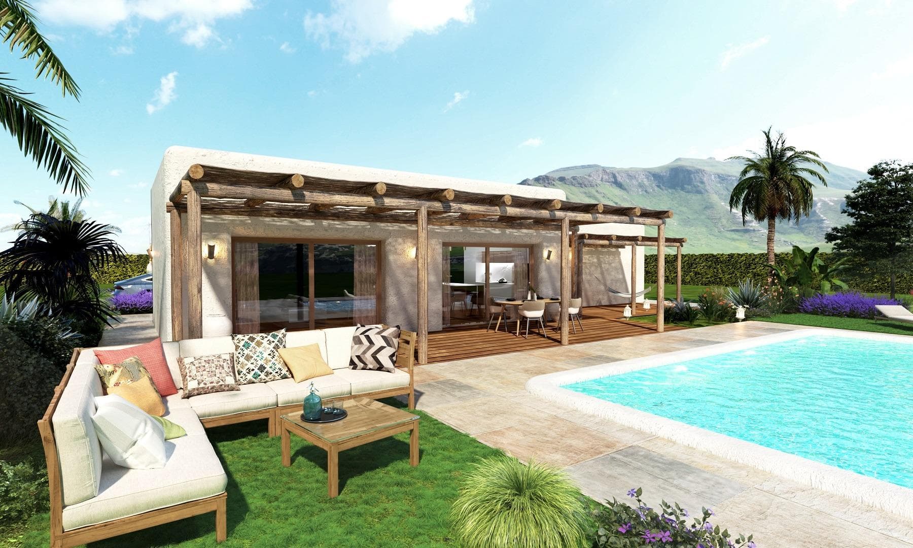 Villa de 4 dormitorios en Pinoso