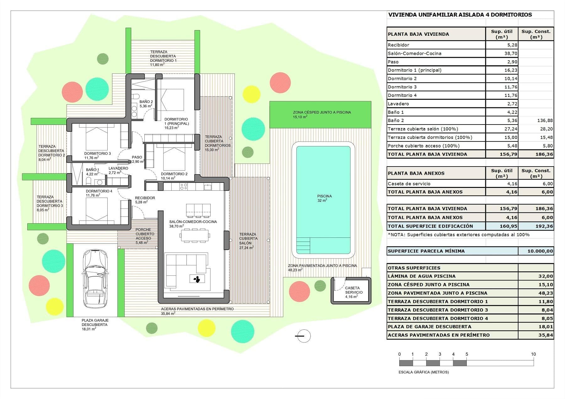Villa med 4 soverom og 2 bad i Pinoso – bilde 7
