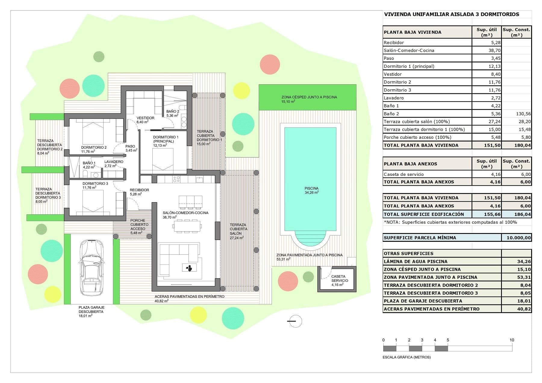 Villa med 3 soverom og 2 bad i Pinoso – bilde 5