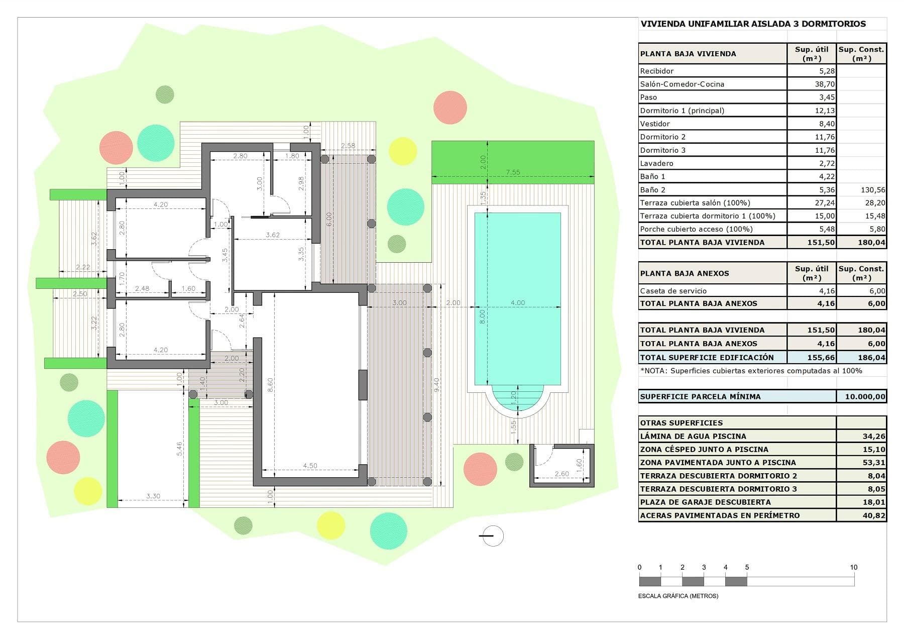 Villa med 3 soverom og 2 bad i Pinoso – bilde 6