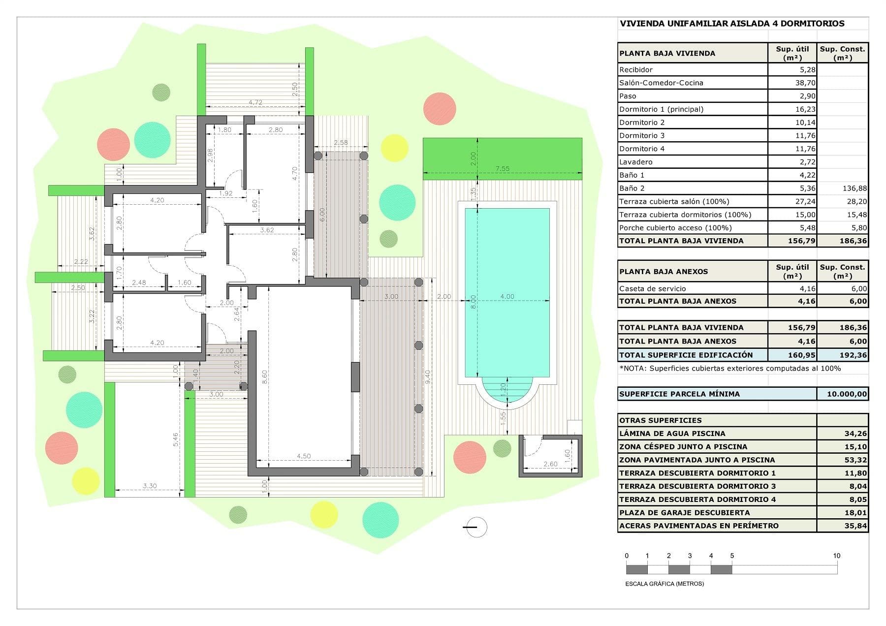 Villa med 4 soverom og 2 bad i Pinoso – bilde 6
