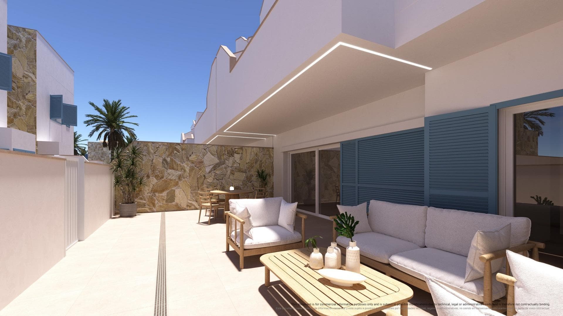 Bungalow de 2 dormitorios en Costa Blanca South