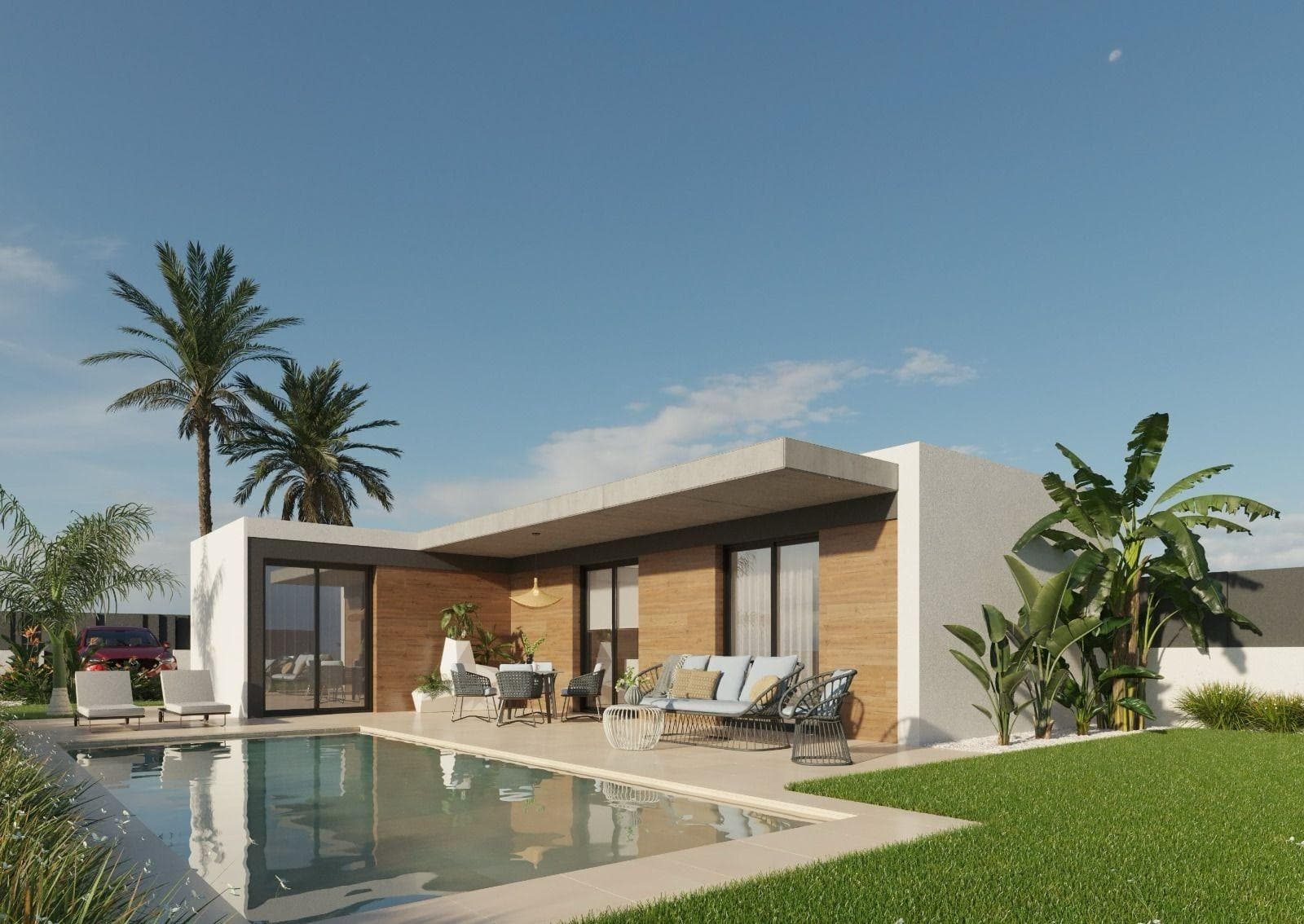 Villa de 3 dormitorios en Costa Calida - Inland