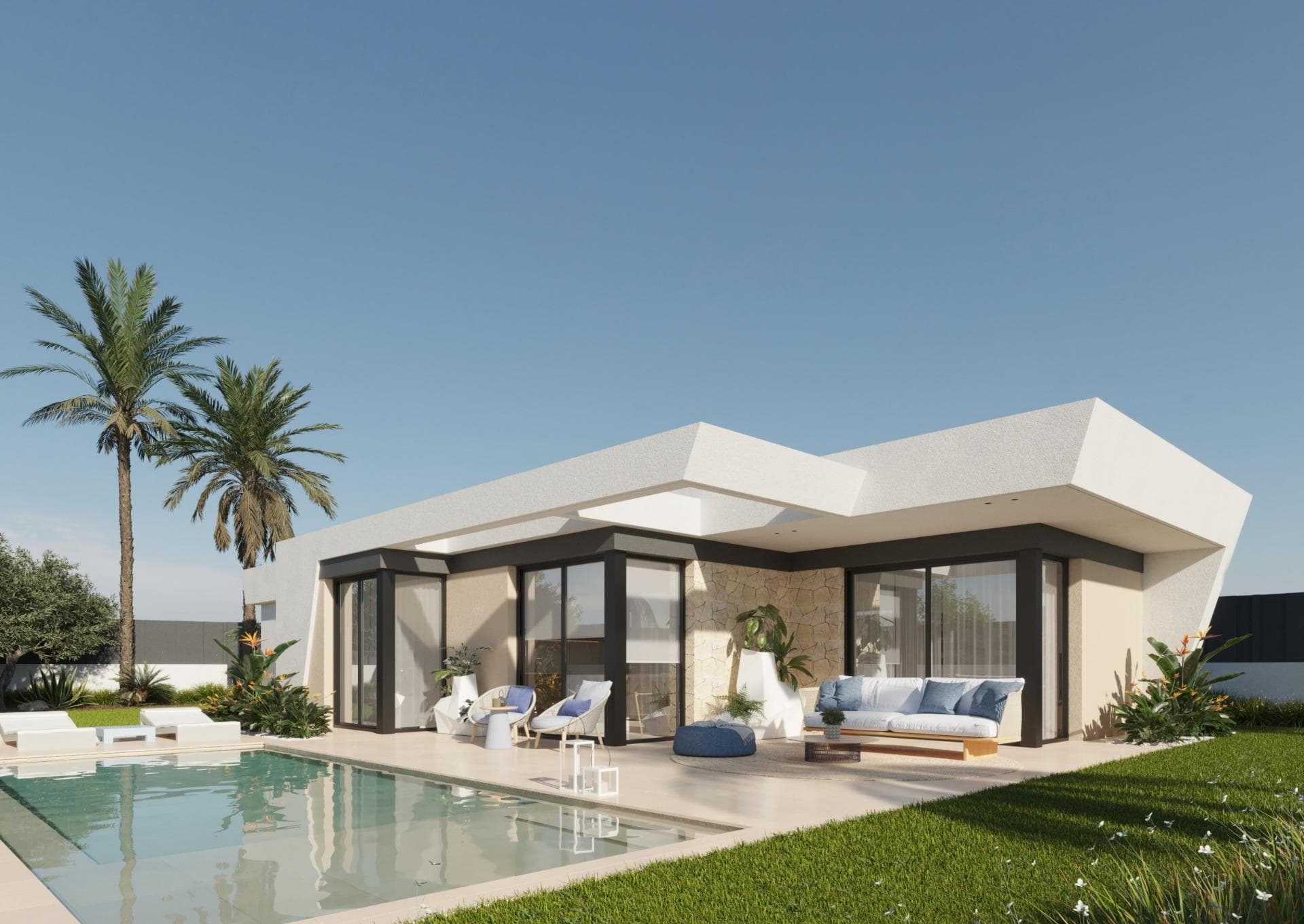 Villa de 3 dormitorios en Costa Calida - Inland