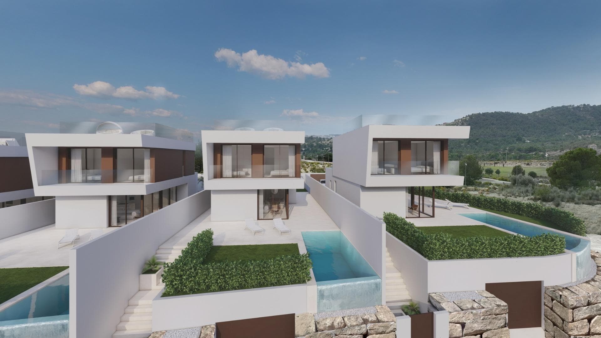 Moderne villa med 3 soverom og 3 bad i Finestrat – bilde 3