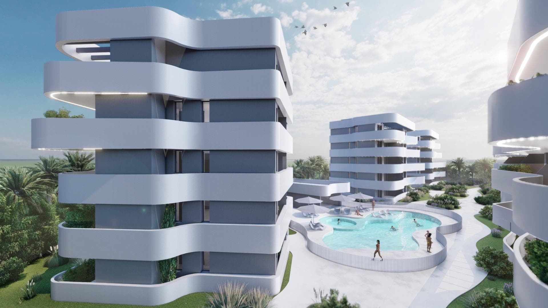 Apartamento de 2 dormitorios en Guardamar del Segura
