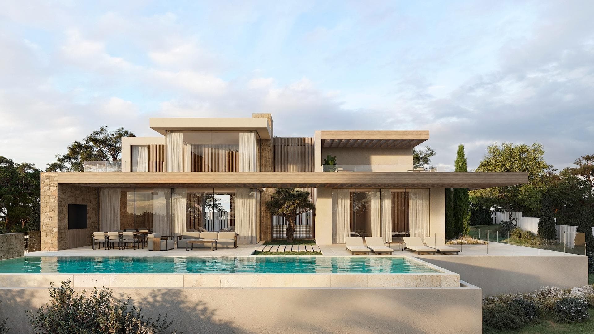 Moderne villa med 4 soverom og 3 bad – bilde 3