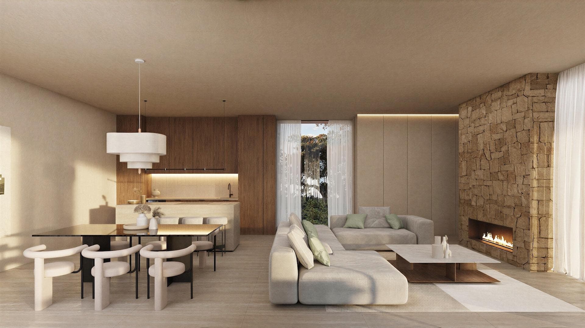Moderne villa med 4 soverom og 3 bad – bilde 5