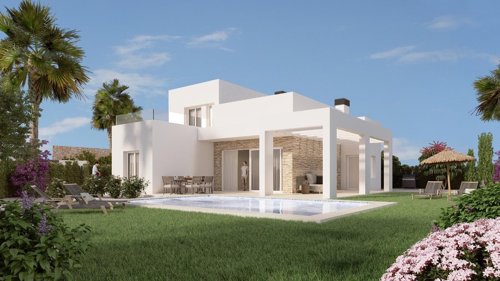 Villa de 4 dormitorios en Algorfa