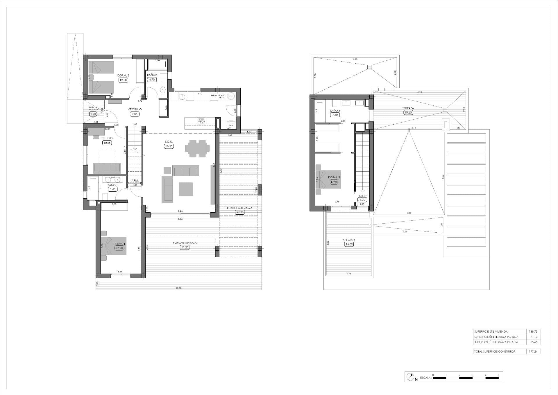 Moderne villa med 4 soverom og 3 bad – bilde 5