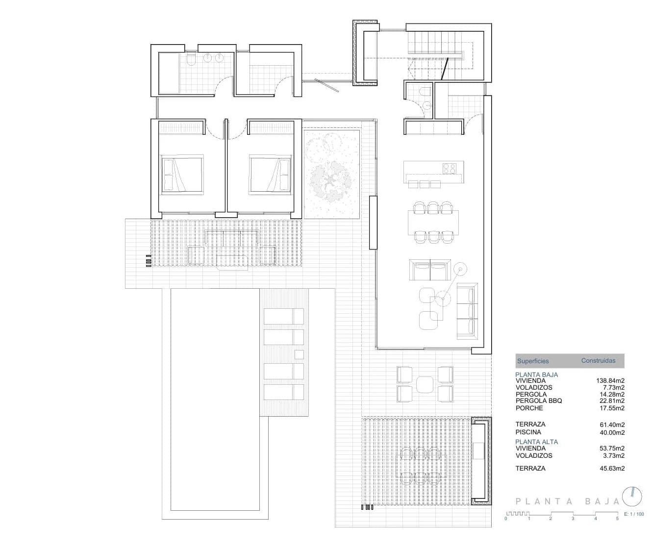 Moderne villa med 3 soverom og 2 bad i Jávea – bilde 3