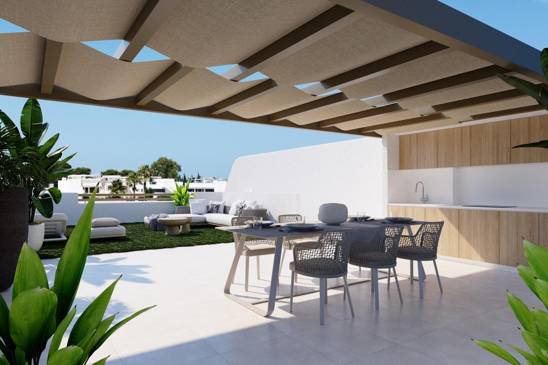 Bungalow de 3 dormitorios en San Pedro del Pinatar