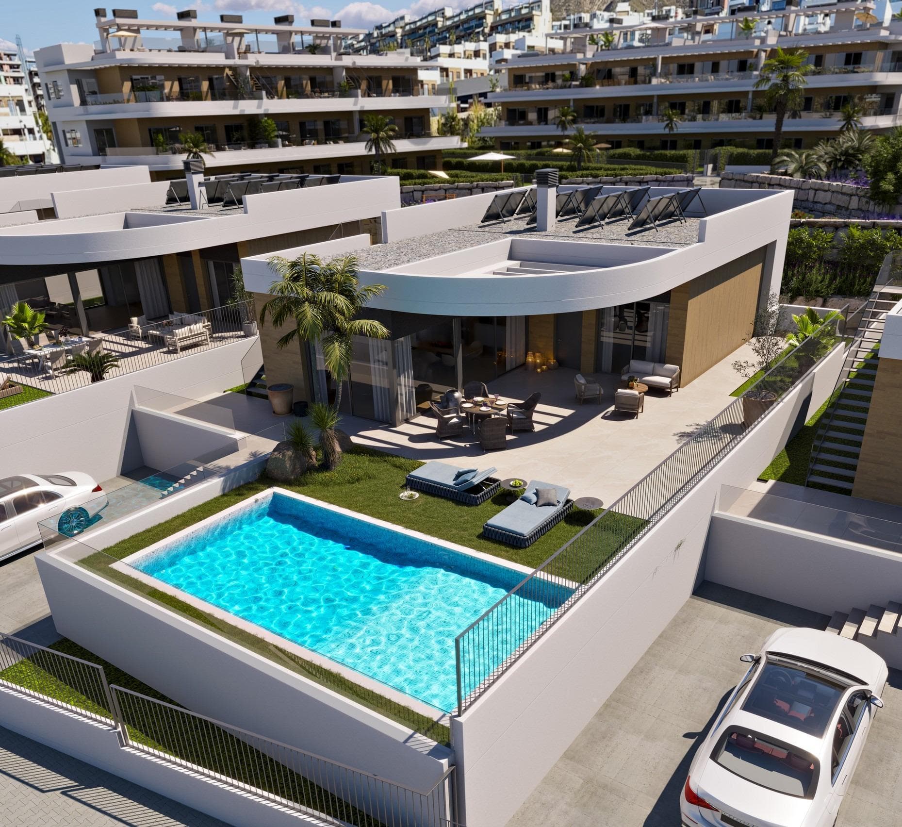 Villa med 3 soverom og 2 bad – bilde 2