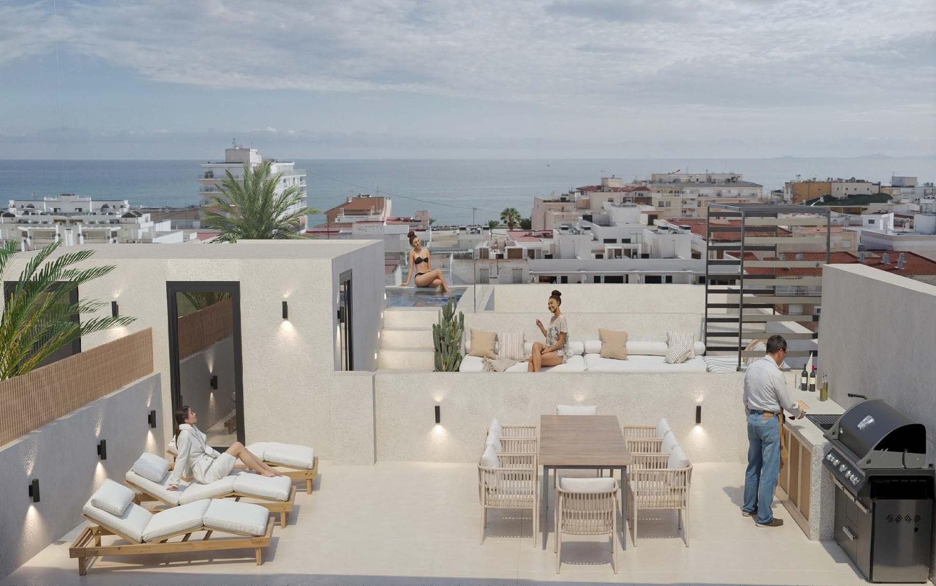 Ático de 2 dormitorios en Torrevieja