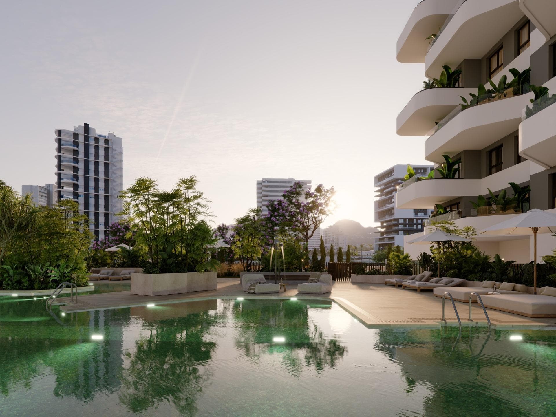 Apartamento de 2 dormitorios en Calpe