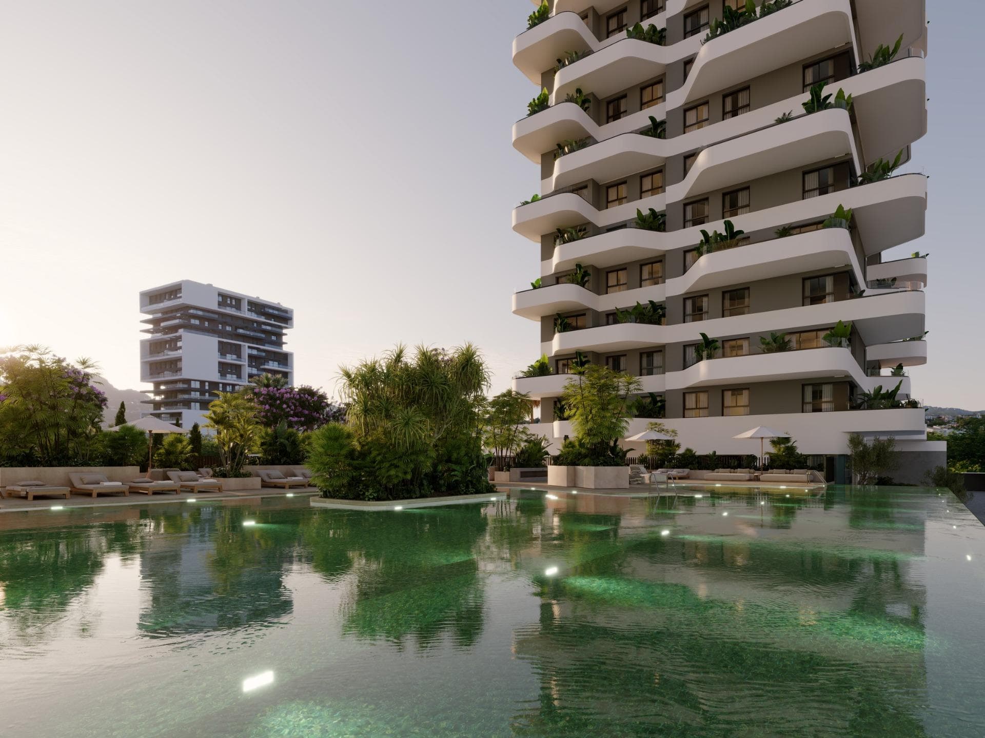 Apartamento de 3 dormitorios en Calpe