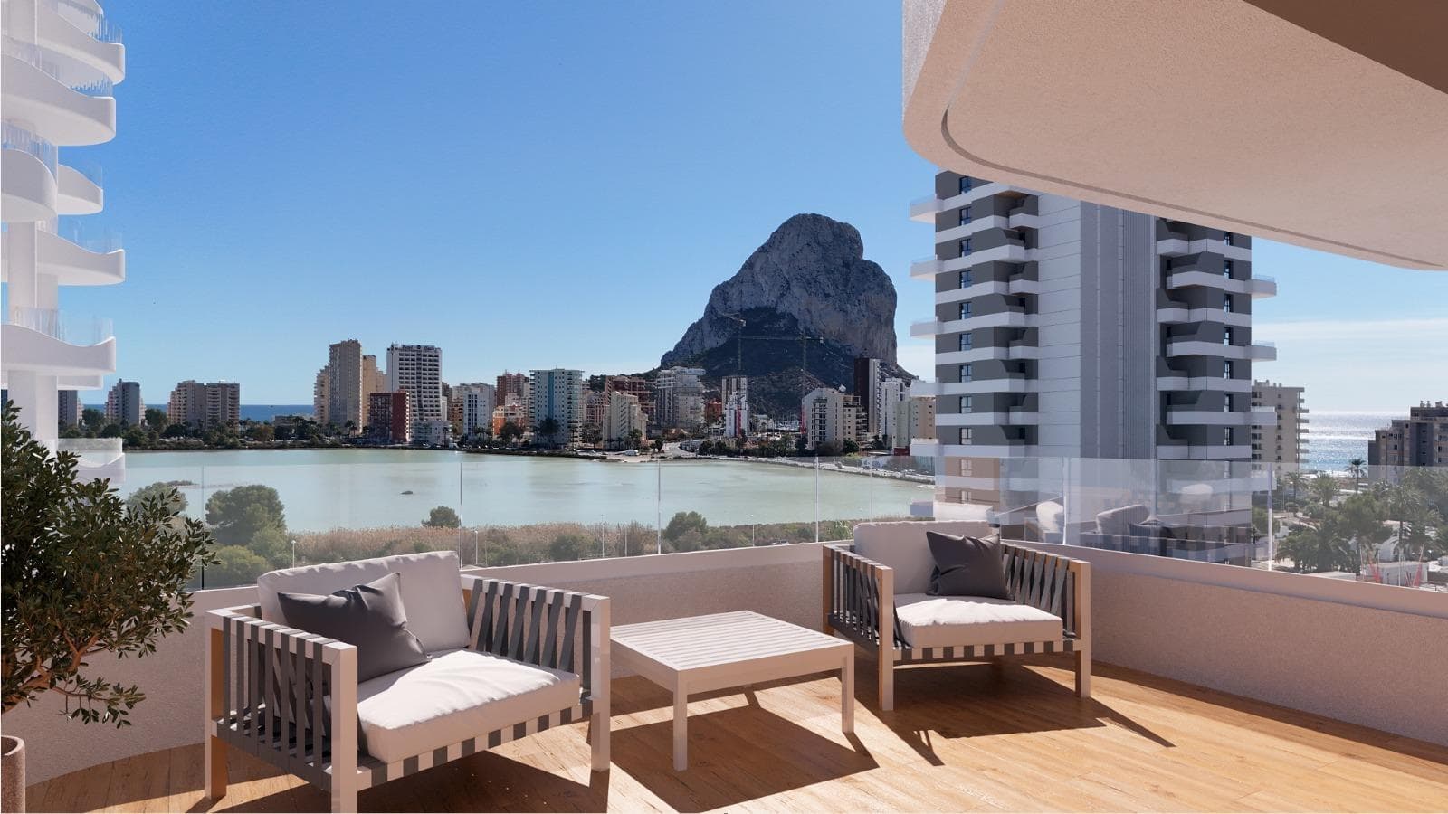 Leilighet med 3 soverom og 2 bad i Calpe – bilde 4