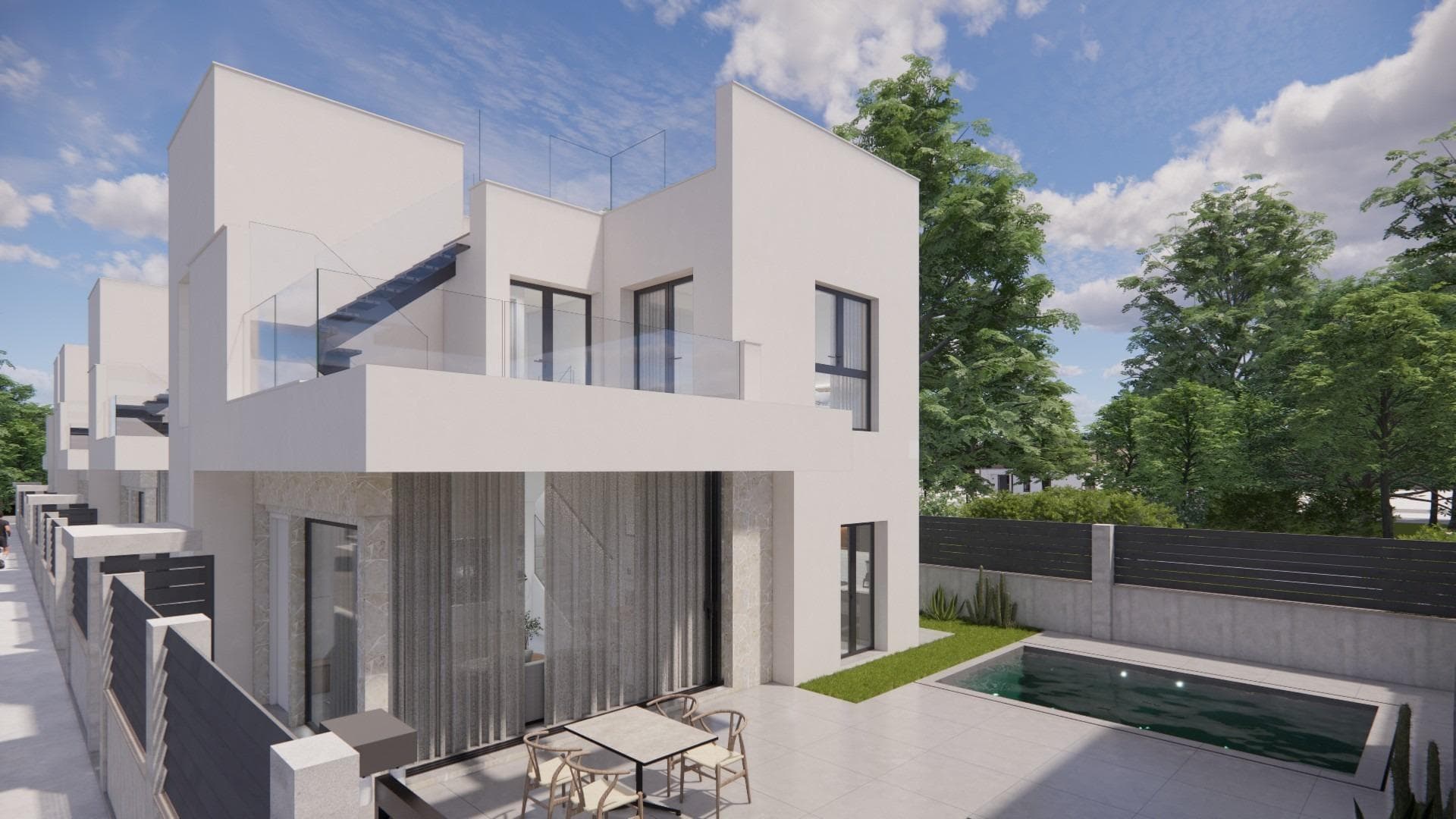 Moderne villa med 3 soverom og 3 bad – bilde 4