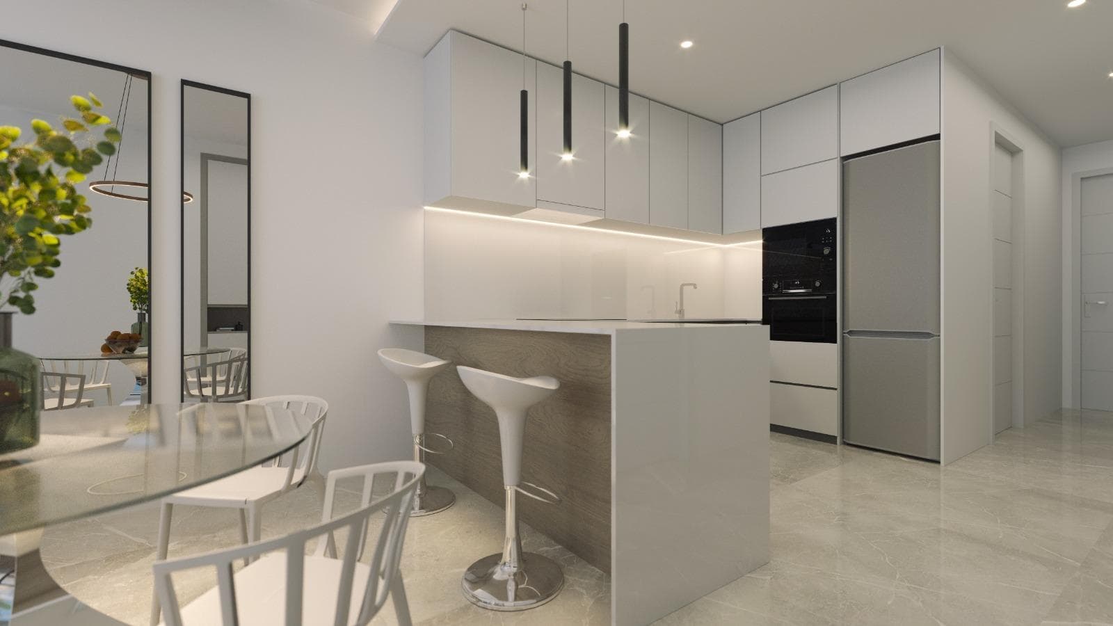 Moderne leilighet med 2 soverom og 2 bad – bilde 7