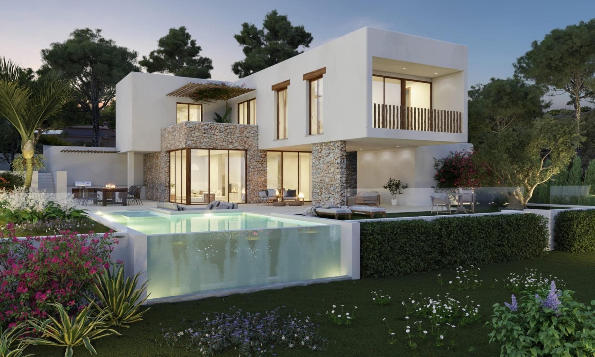 Villa de 4 dormitorios en Ibi