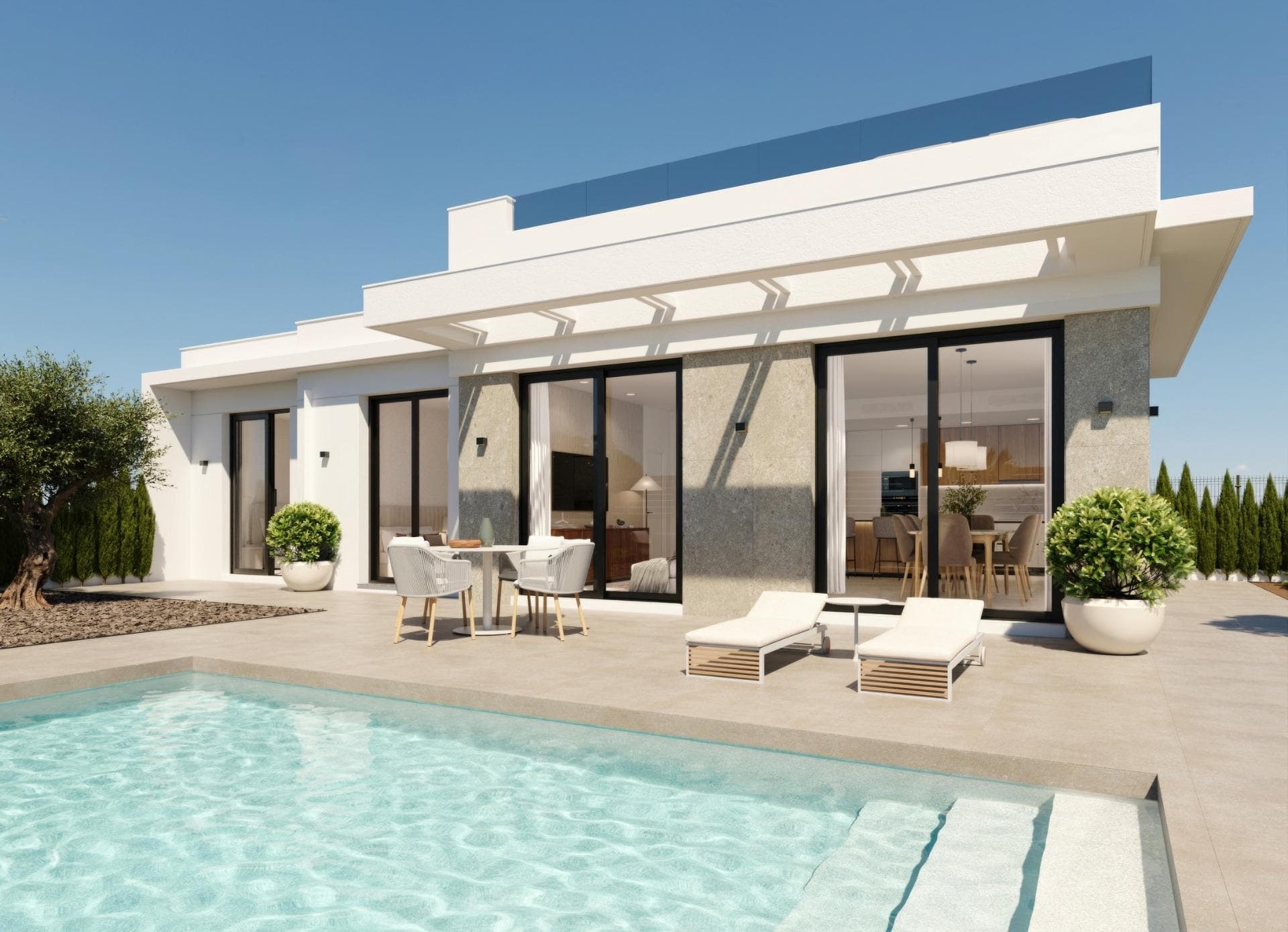 Villa de 3 dormitorios en Costa Calida - Inland