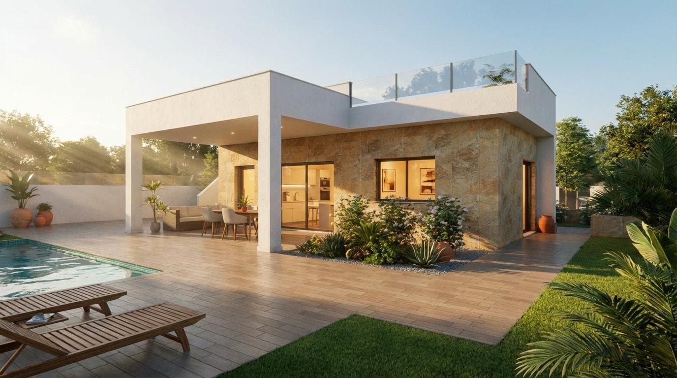 Villa de 3 dormitorios en Jacarilla