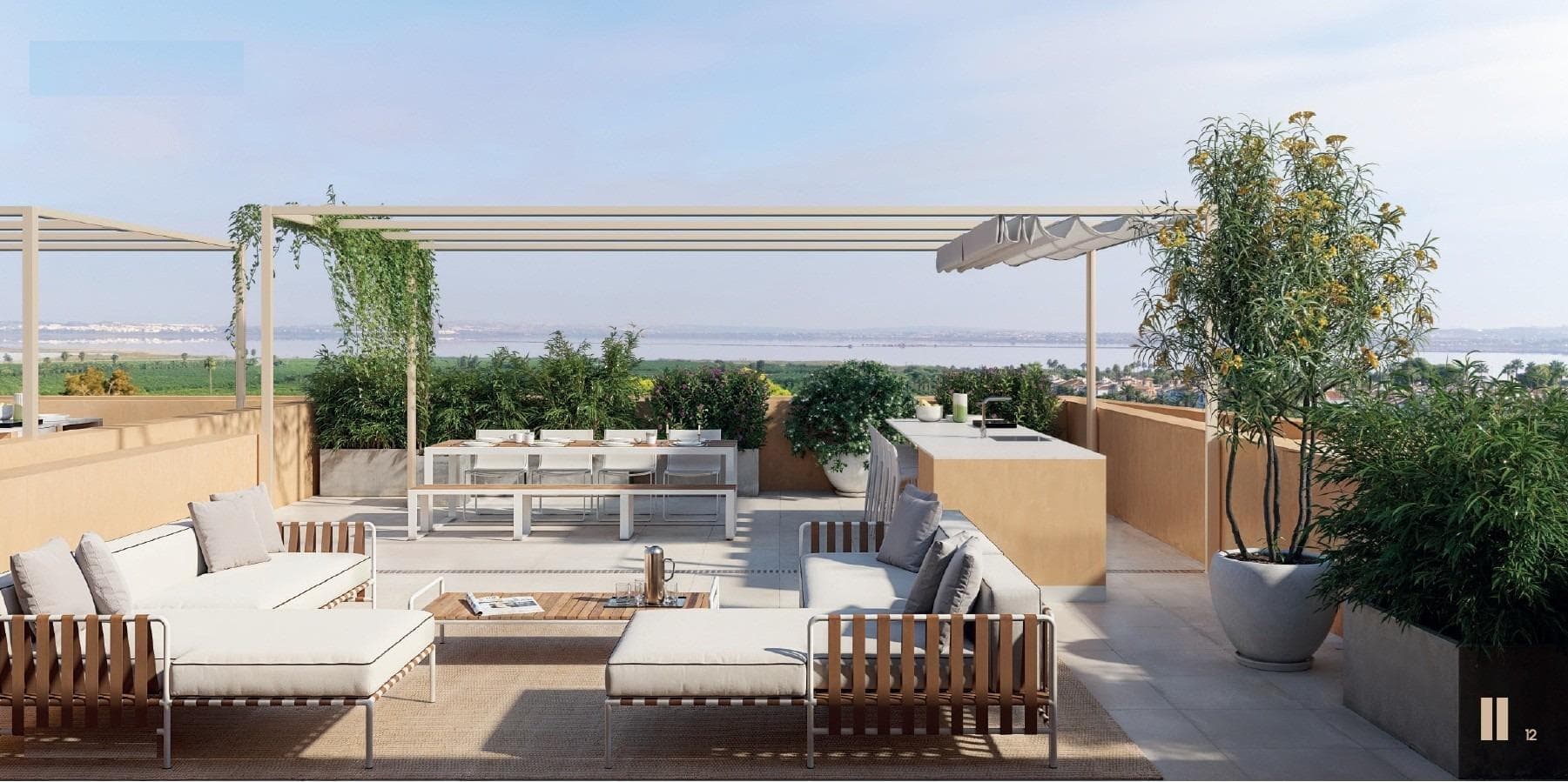 Bungalow de 2 dormitorios en Torrevieja