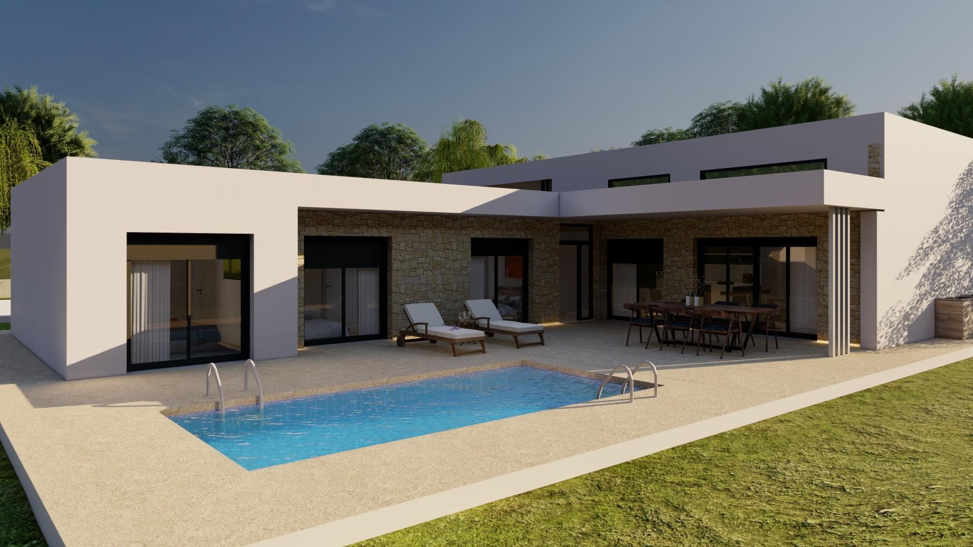 Villa de 3 dormitorios en Pinoso
