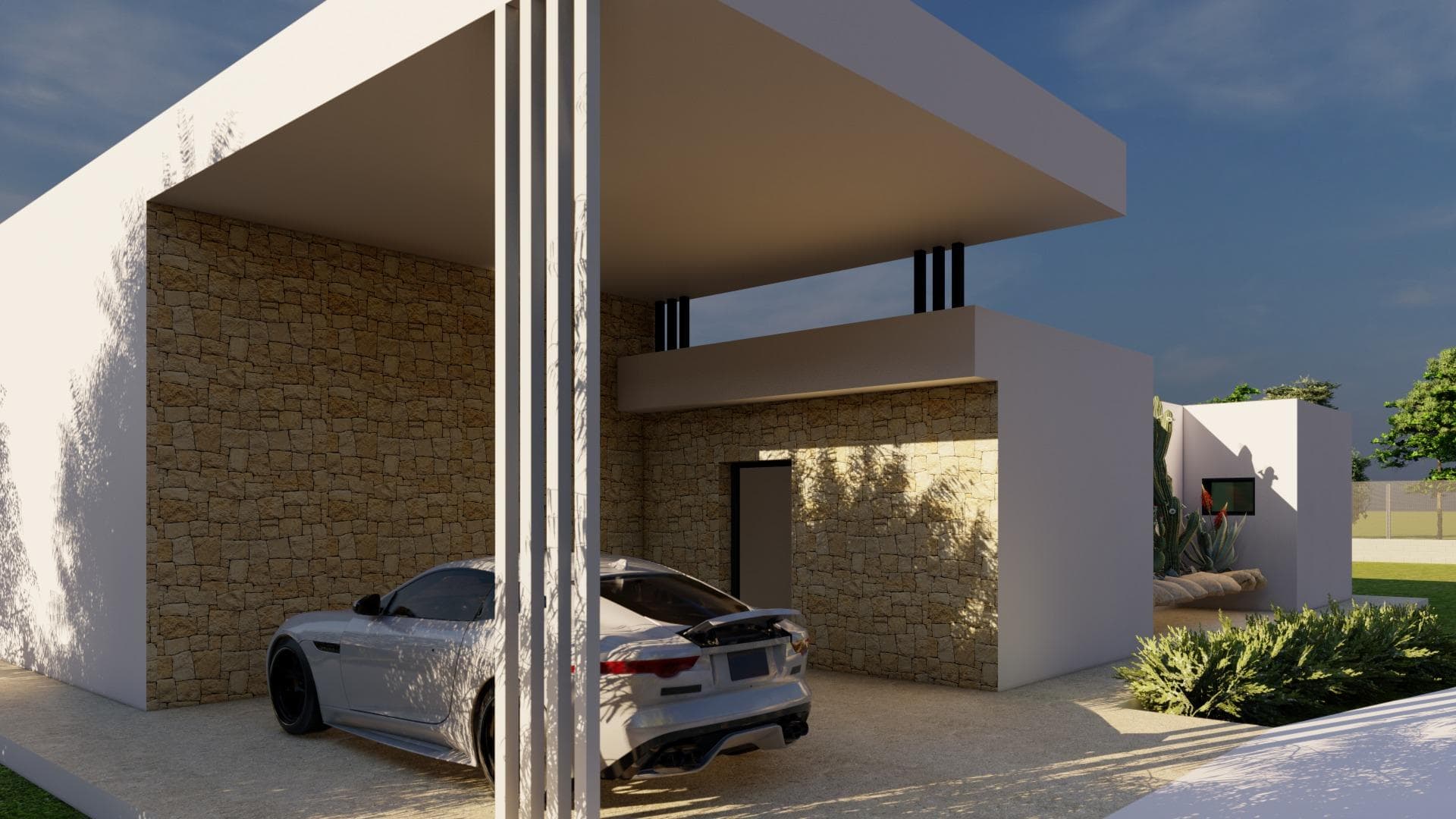 Moderne villa med 3 soverom og 2 bad – bilde 2