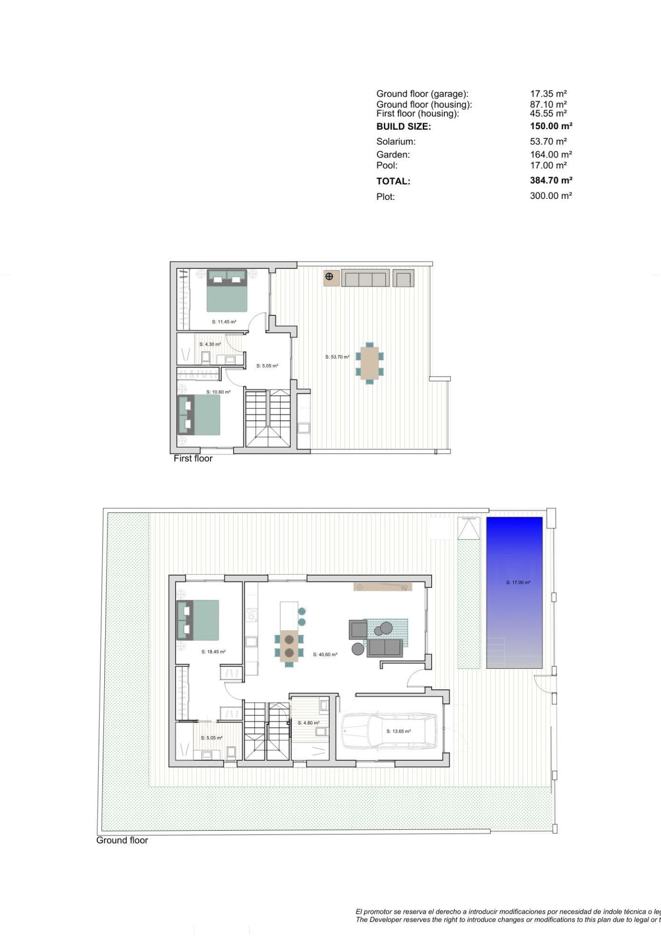 Moderne villa med 3 soverom og 3 bad i Los Alcazares – bilde 7