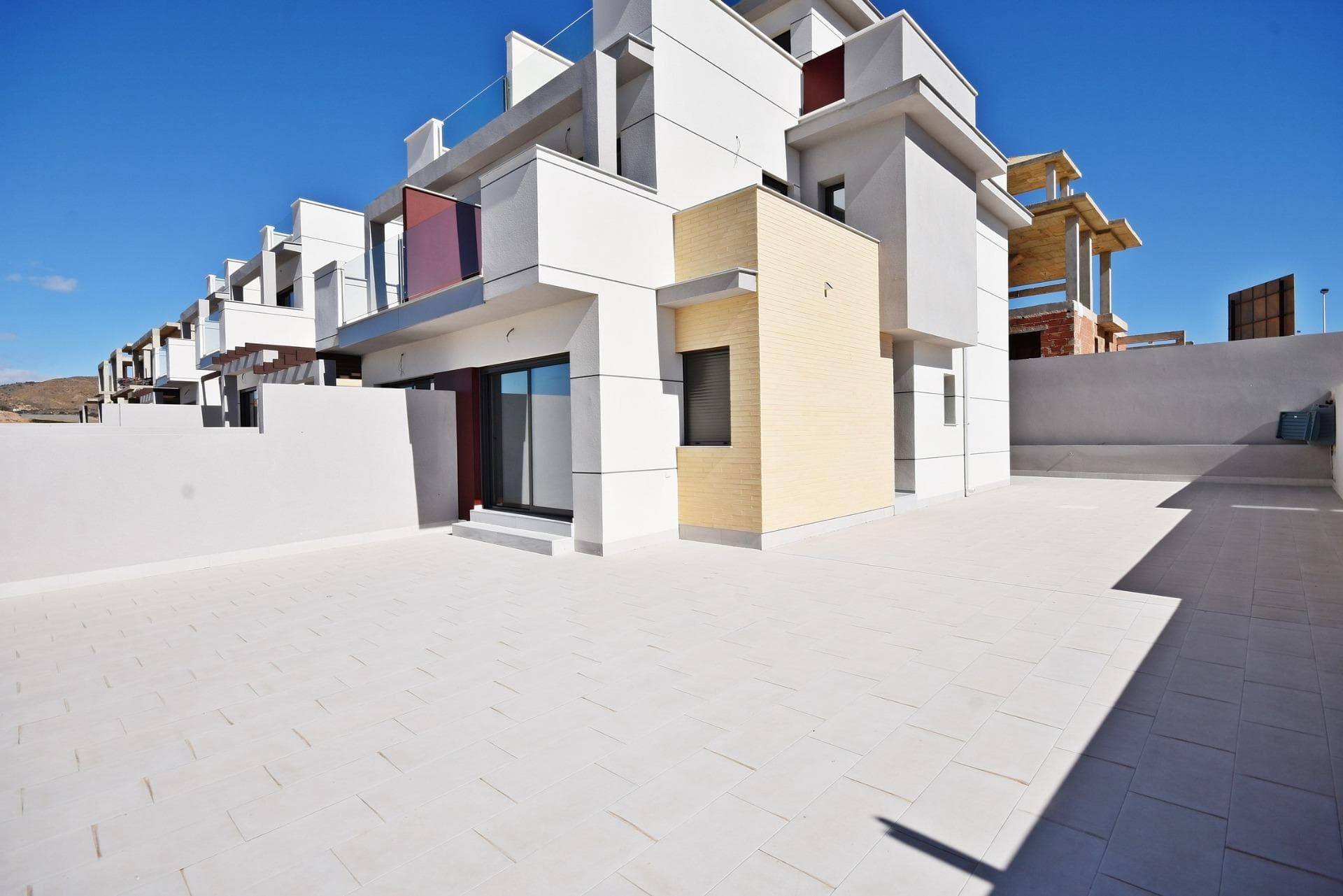 Chalet pareado de 3 dormitorios en Mazarrón