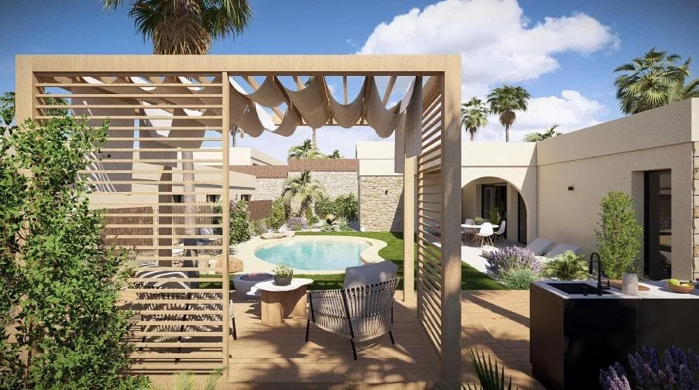 Moderne villa med 3 soverom og 2 bad – bilde 4