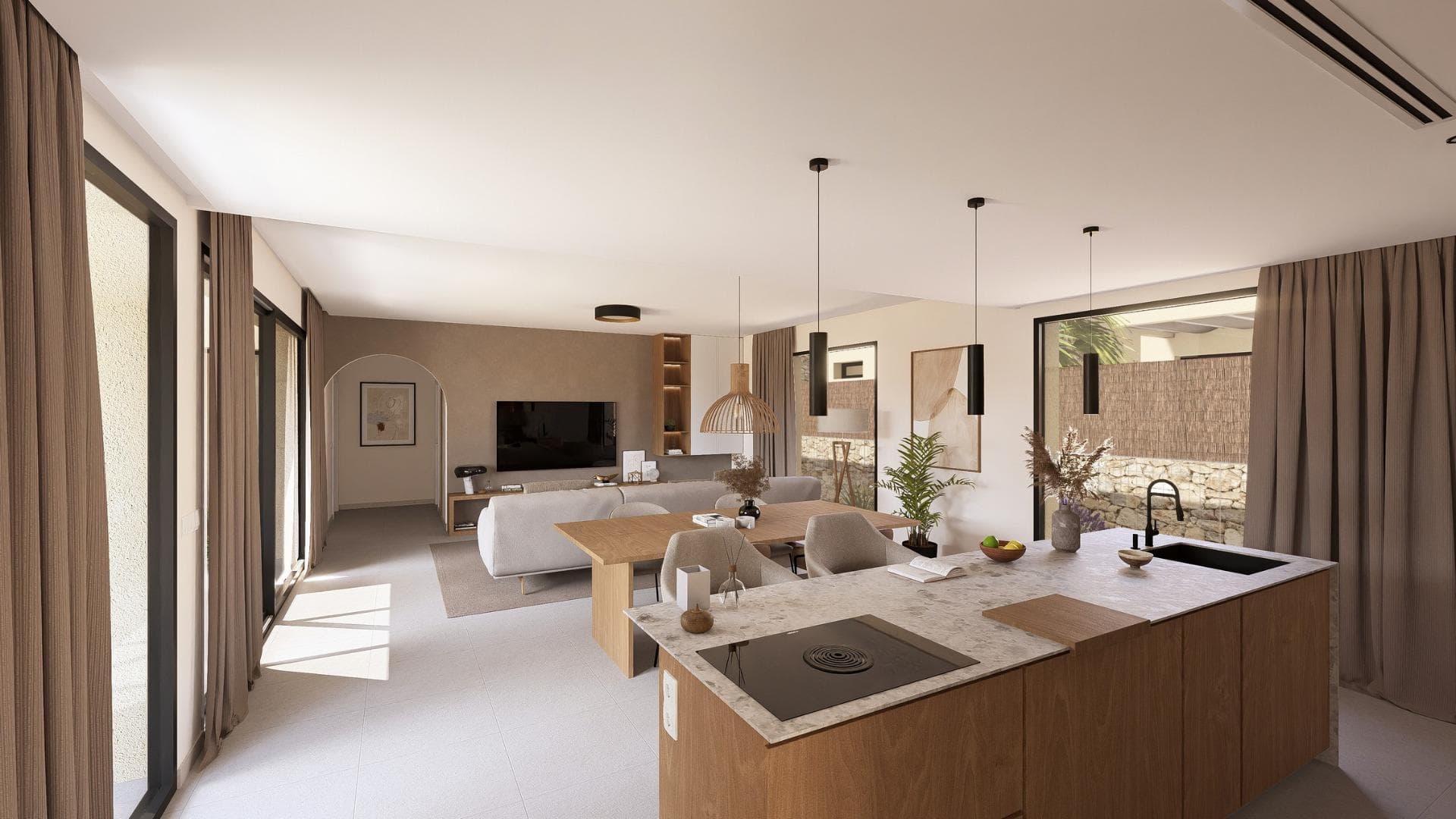 Moderne villa med 2 soverom og 2 bad – bilde 4