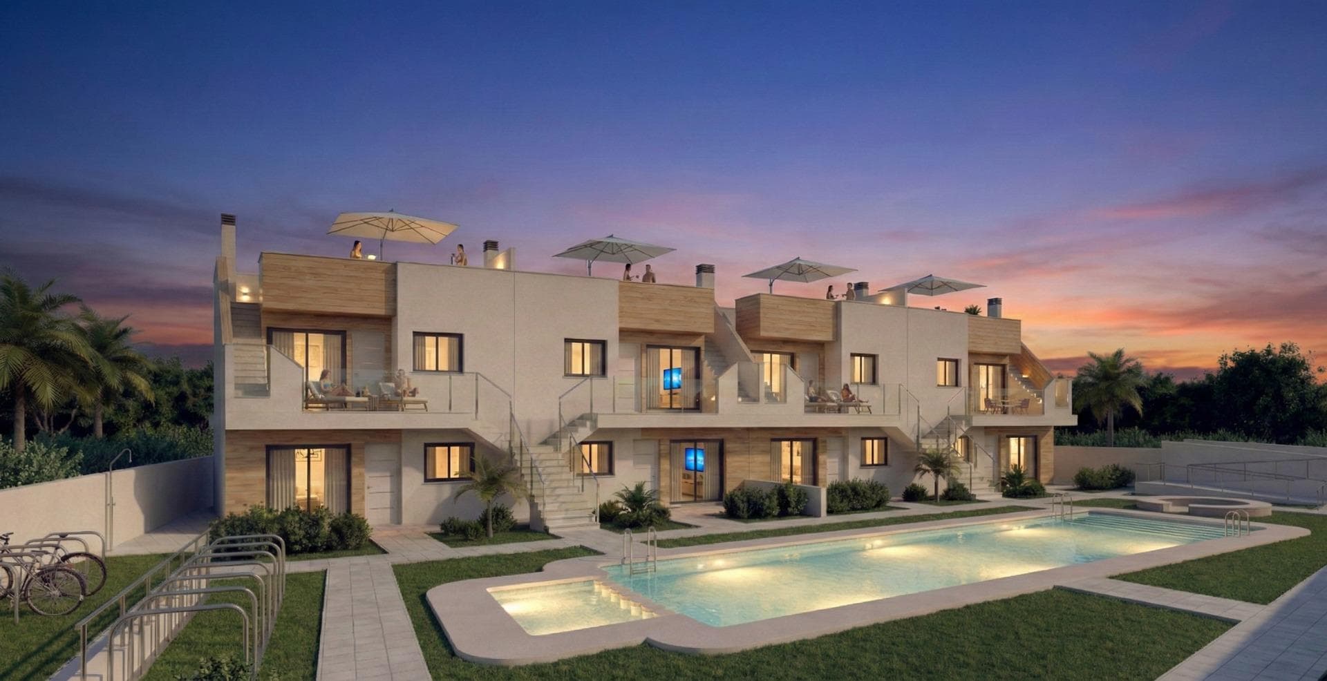 Bungalow de 2 dormitorios en San Javier