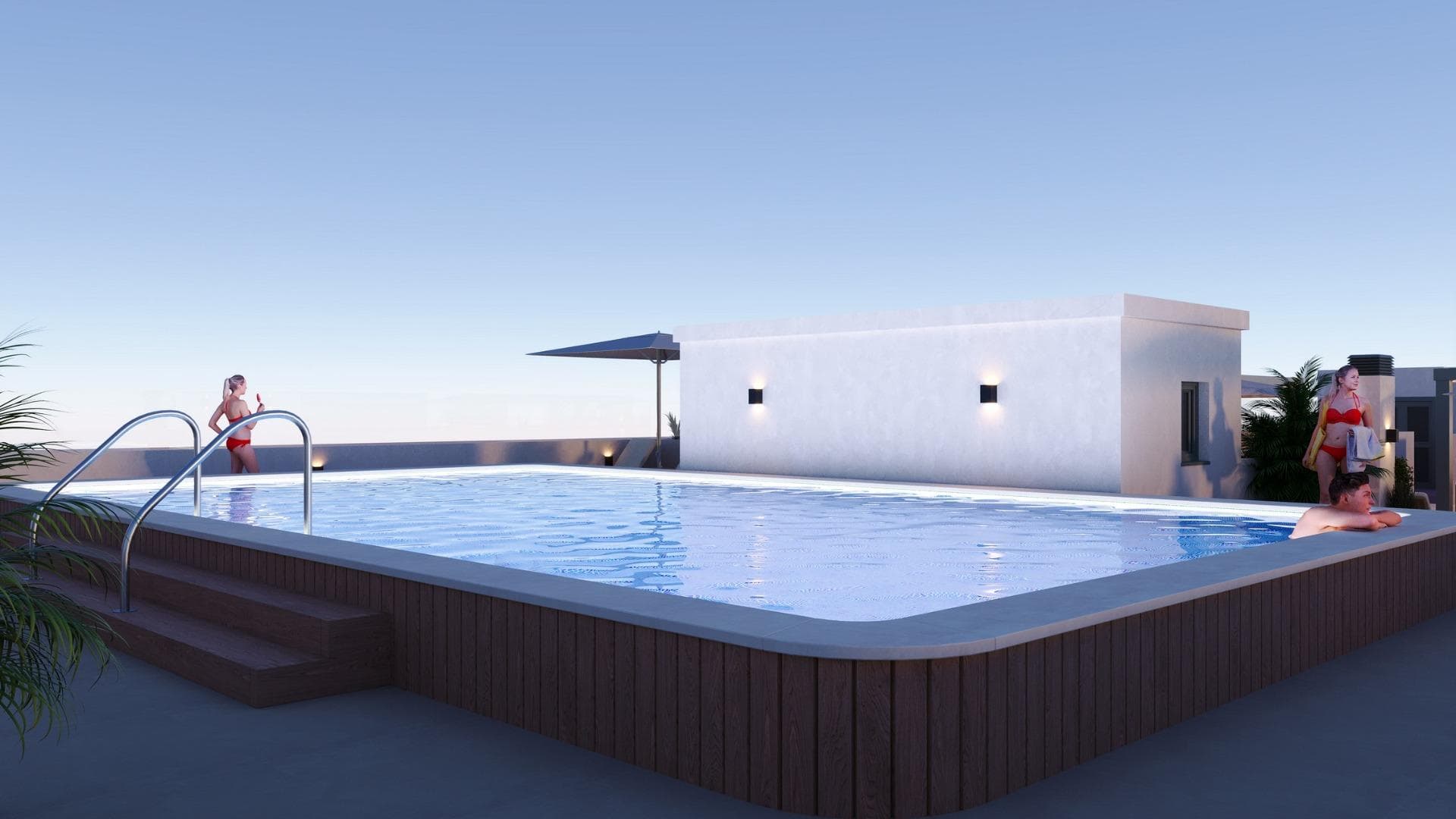 Apartamento de 1 dormitorios en Salinas