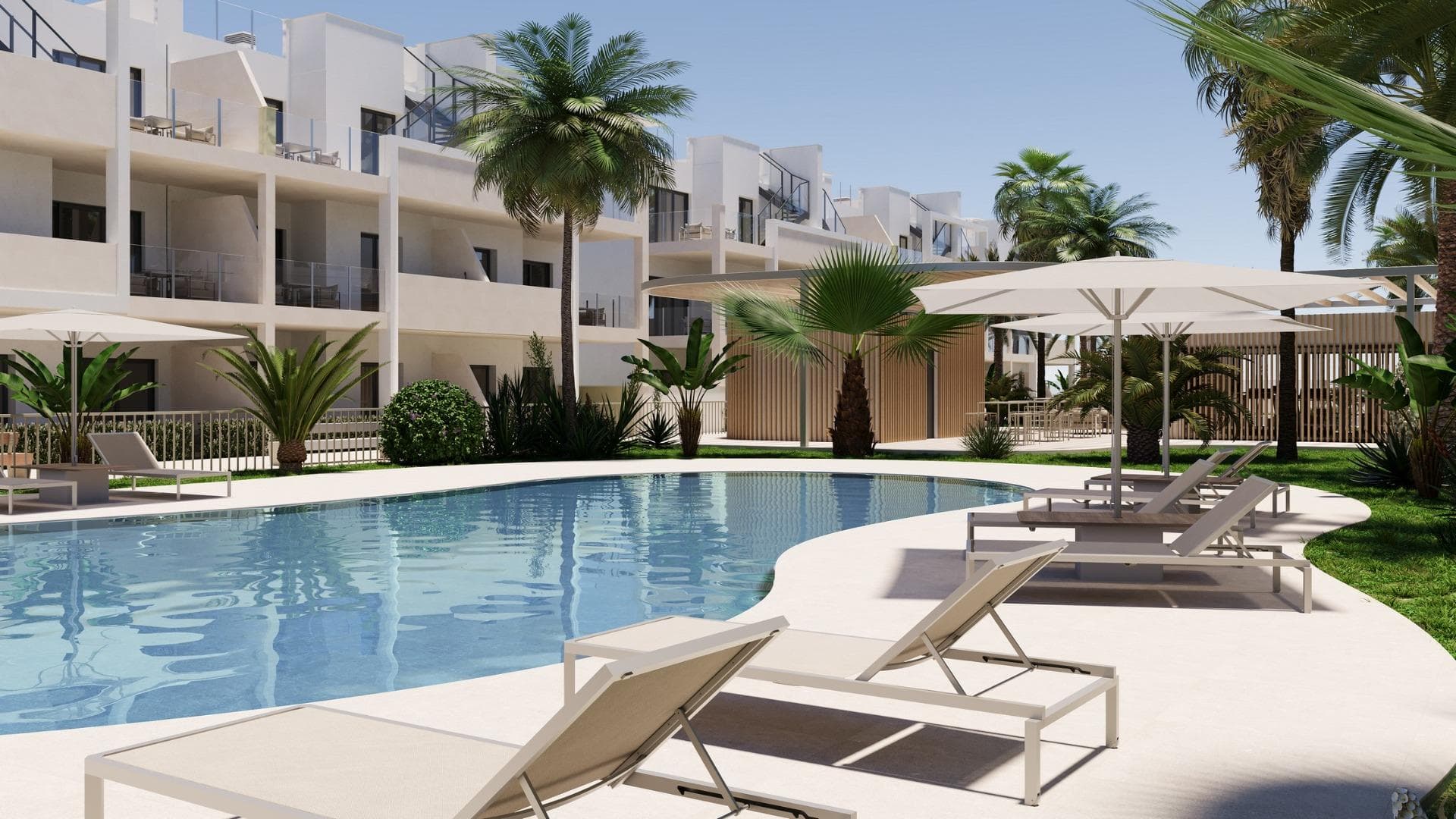 Apartamento de 2 dormitorios en Torre Pacheco